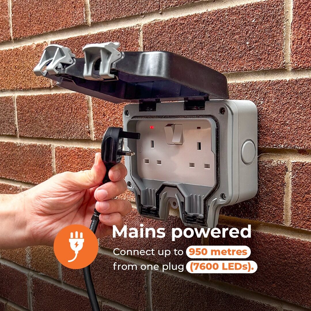 ConnectPro® 85cm Red LED Connectable Outdoor Neon Flex Star Light image 6