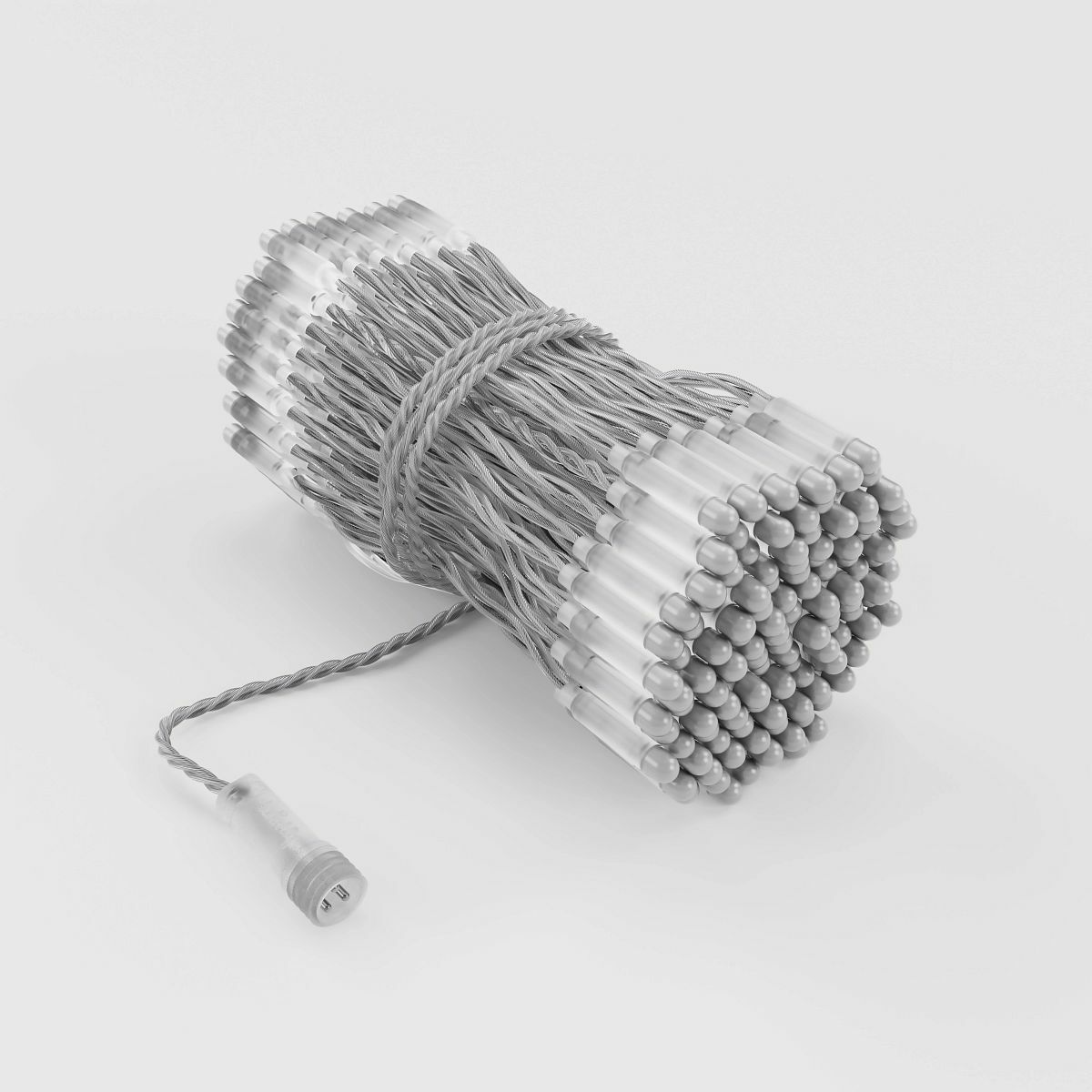 Twinkly Pro 250 RGB LED Icicle Light, Transparent Cable image 2