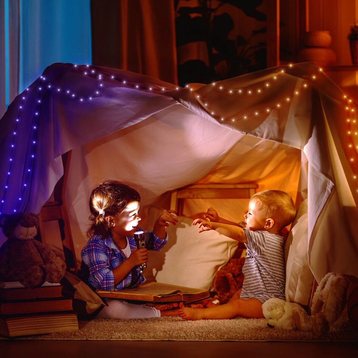 20m Smart App Controlled Twinkly Dot Lights, Black Cable - Gen II image 4