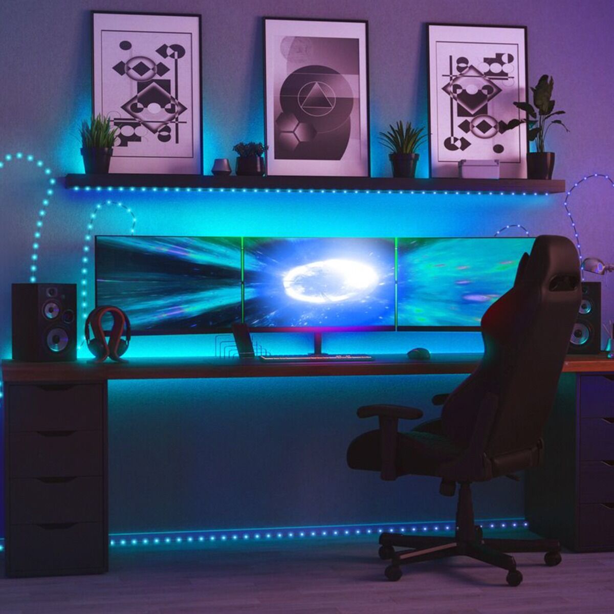 20m Smart App Controlled Twinkly Dot Lights, Black Cable - Gen II image 8