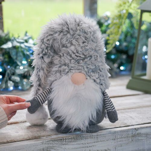 65cm Grey Standing Furry Gonk Figure 
