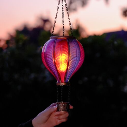 Solar Hot Air Balloon Hanging Lantern Aurora