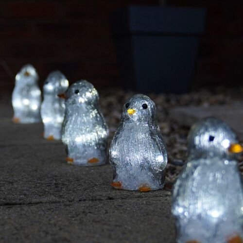 5 Acrylic Penguin on String Christmas Figure