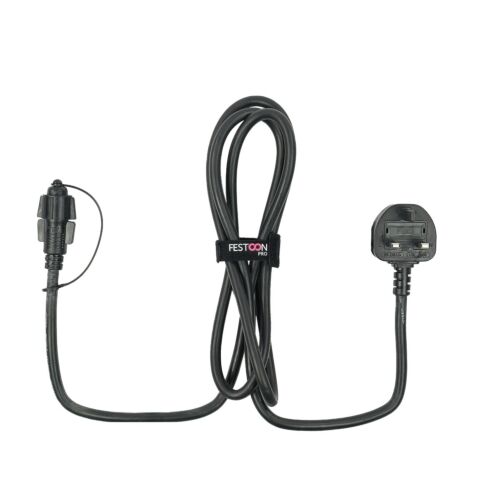 FestoonPro® FestoonPro 2m Black Starter Cable for E27 and B22 Festoon Belts