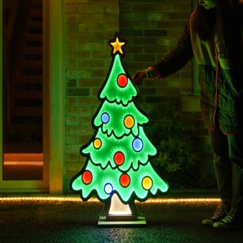 1.2m Outdoor Infinity Christmas Light Tree