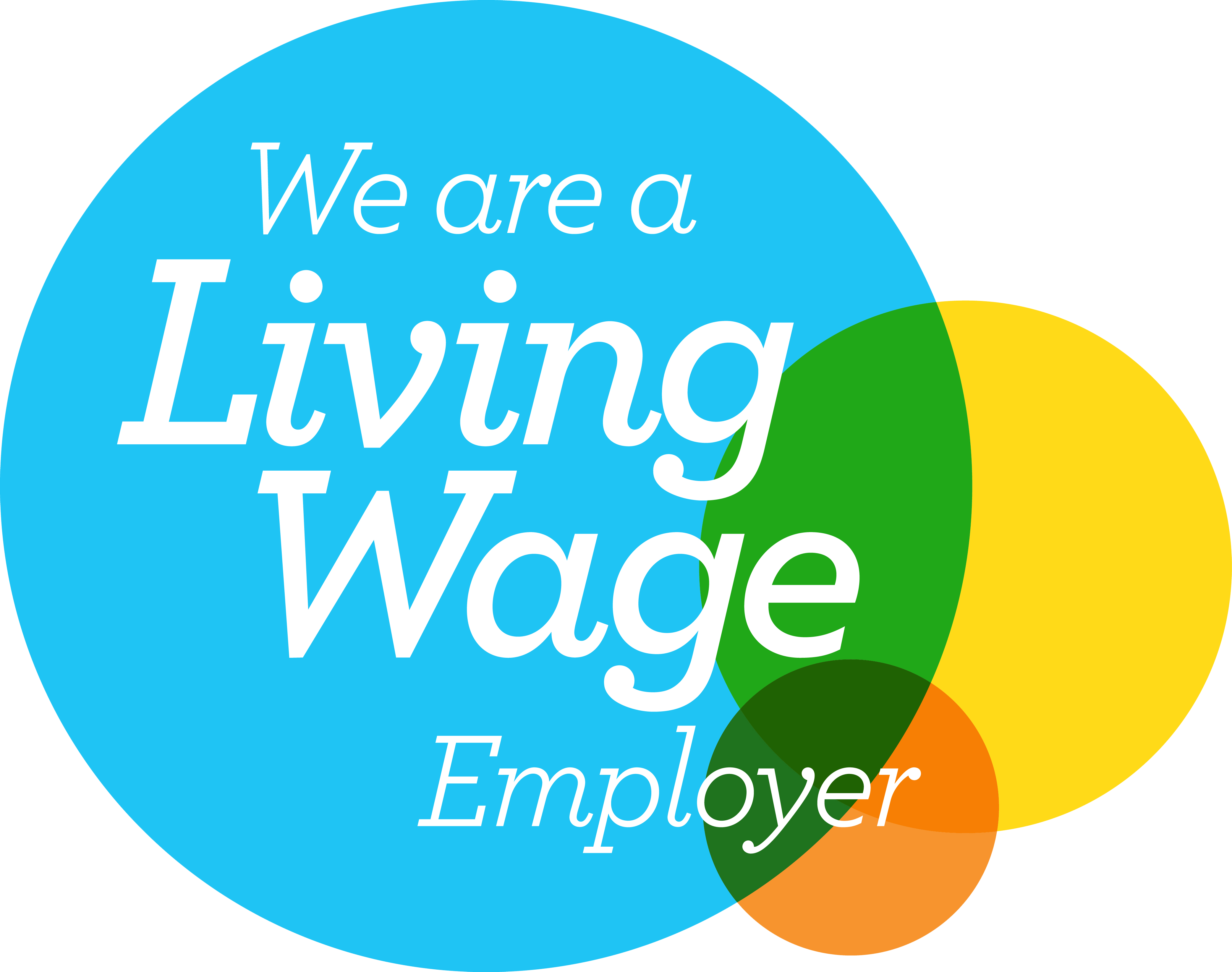 Festive Lights are a Living Wage Employer